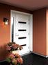 Z-Lite Helix 1 Light Outdoor Wall Light in Black Finish Model: 591S-BK