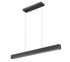 Z-Lite Hudson 1 Light Linear Chandelier in Brushed Nickel Finish Model: 1016-45L-BN-LED