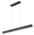 Z-Lite Hudson 1 Light Linear Chandelier in Brushed Nickel Finish Model: 1016-55L-BN-LED