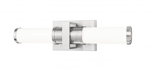 Z-Lite Idris 1 Light Vanity in Brushed Nickel Finish Model: 1019-18W-BN-LED
