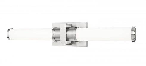 Z-Lite Idris 1 Light Vanity in Brushed Nickel Finish Model: 1019-25W-BN-LED