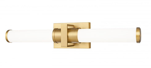 Z-Lite Idris 1 Light Vanity in Brushed Nickel Finish Model: 1019-25W-BN-LED