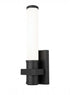 Z-Lite Idris 1 Light Wall Sconce in Brushed Nickel Finish Model: 1019-1S-BN-LED