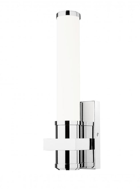 Z-Lite Idris 1 Light Wall Sconce in Brushed Nickel Finish Model: 1019-1S-BN-LED