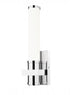 Z-Lite Idris 1 Light Wall Sconce in Brushed Nickel Finish Model: 1019-1S-BN-LED