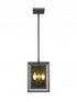 Z-Lite Infinity 3 Light Pendant in Misty Charcoal Finish Model: 802MP-MC