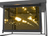 Z-Lite Infinity 4 Light Flush Mount in Misty Charcoal Finish Model: 802F16-MC