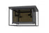 Z-Lite Infinity 4 Light Flush Mount in Misty Charcoal Finish Model: 802F16-MC