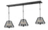 Z-Lite Iuka 9 Light Linear Chandelier in Brushed Nickel Finish Model: 451-16-3BN