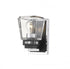 Z-Lite Jackson 1 Light Wall Sconce in Brushed Nickel + Matte Black Finish Model: 474-1S-BN-MB