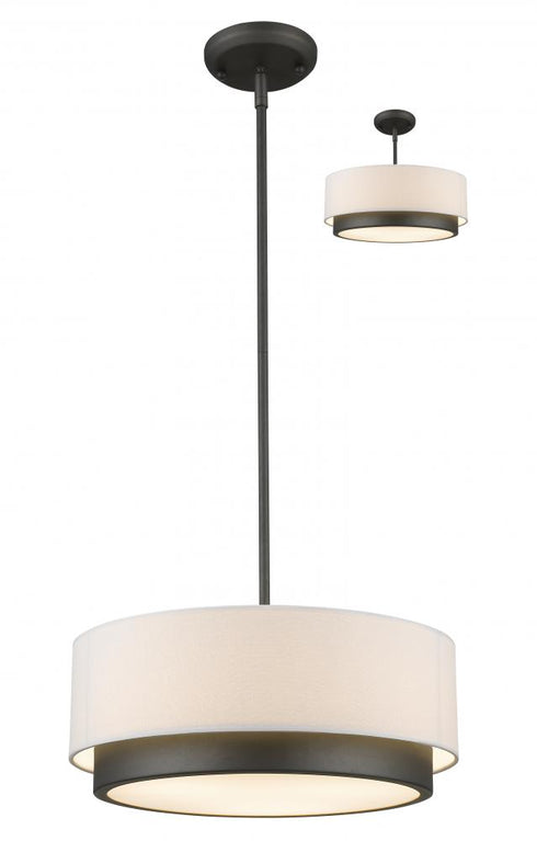 Z-Lite Jade 3 Light Chandelier in Chrome Finish Model: 186-16