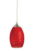 Z-Lite Jazz 1 Light Pendant in Sand Black Finish Model: 131-BLUE