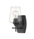 Z-Lite Joliet 1 Light Wall Sconce in Brushed Nickel Finish Model: 473-1S-BN