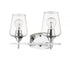 Z-Lite Joliet 2 Light Vanity in Brushed Nickel Finish Model: 473-2V-BN