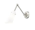 Z-Lite Julia 1 Light Wall Sconce in Brushed Nickel Finish Model: 350S-BN