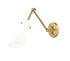 Z-Lite Julia 1 Light Wall Sconce in Brushed Nickel Finish Model: 350S-BN