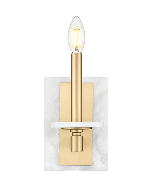 Z-Lite Kaden 1 Light Wall Sconce in Matte Black Finish Model: 3045-1S-MB