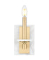 Z-Lite Kaden 1 Light Wall Sconce in Matte Black Finish Model: 3045-1S-MB