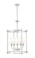 Z-Lite Katerina 5 Light Chandelier in Brushed Nickel Finish Model: 1950-5C-BN