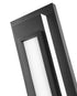 Z-Lite Keaton 1 Light Outdoor Wall Light in Black Finish Model: 520M-BK-LED