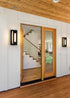 Z-Lite Keaton 1 Light Outdoor Wall Light in Black Finish Model: 520S-BK-LED