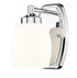 Z-Lite Kendrick 1 Light Wall Sconce in Brushed Nickel Finish Model: 745-1S-BN