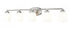 Z-Lite Kendrick 5 Light Vanity in Brushed Nickel Finish Model: 745-5V-BN