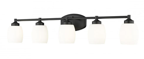 Z-Lite Kendrick 5 Light Vanity in Brushed Nickel Finish Model: 745-5V-BN