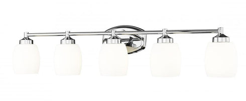 Z-Lite Kendrick 5 Light Vanity in Brushed Nickel Finish Model: 745-5V-BN
