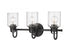 Z-Lite Kinsley 3 Light Vanity in Brushed Nickel Finish Model: 340-3V-BN