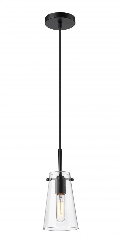 Z-Lite Kira 1 Light Pendant in Brushed Nickel Finish Model: 7508MP-BN