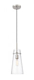 Z-Lite Kira 1 Light Pendant in Brushed Nickel Finish Model: 7508P-BN
