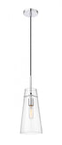 Z-Lite Kira 1 Light Pendant in Brushed Nickel Finish Model: 7508P-BN