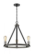 Z-Lite Kirkland 3 Light Chandelier in Ashen Barnboard Finish Model: 472-3ABB
