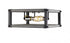 Z-Lite Kirkland 3 Light Flush Mount in Ashen Barnboard Finish Model: 472F3S-ABB