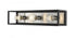 Z-Lite Kube 3 Light Vanity in Matte Black + Brushed Nickel Finish Model: 480-3V-MB-BN