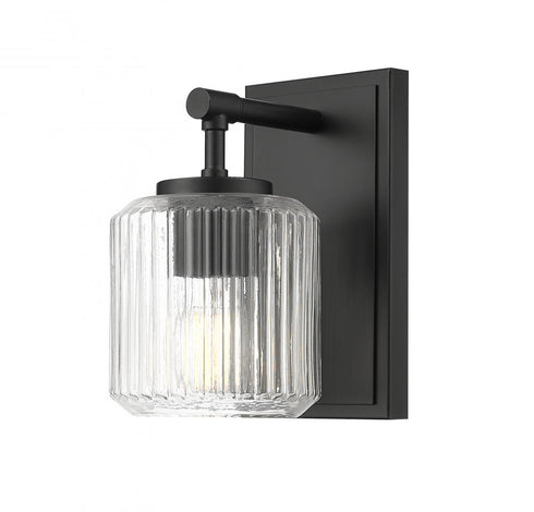 Z-Lite Landon 1 Light Wall Sconce in Brushed Nickel Finish Model: 7515-1S-BN