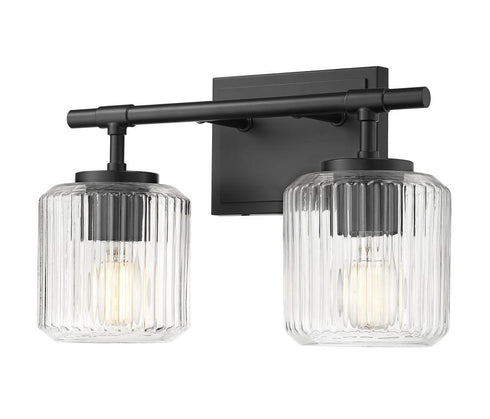 Z-Lite Landon 2 Light Vanity in Brushed Nickel Finish Model: 7515-2V-BN