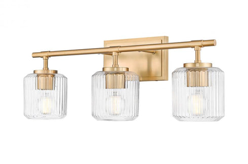 Z-Lite Landon 3 Light Vanity in Brushed Nickel Finish Model: 7515-3V-BN