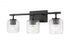Z-Lite Landon 3 Light Vanity in Brushed Nickel Finish Model: 7515-3V-BN
