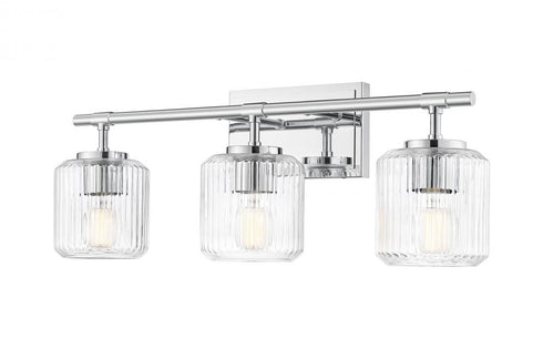 Z-Lite Landon 3 Light Vanity in Brushed Nickel Finish Model: 7515-3V-BN