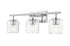 Z-Lite Landon 3 Light Vanity in Brushed Nickel Finish Model: 7515-3V-BN