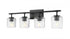 Z-Lite Landon 4 Light Vanity in Brushed Nickel Finish Model: 7515-4V-BN