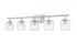 Z-Lite Landon 5 Light Vanity in Brushed Nickel Finish Model: 7515-5V-BN
