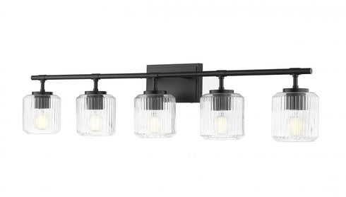 Z-Lite Landon 5 Light Vanity in Brushed Nickel Finish Model: 7515-5V-BN
