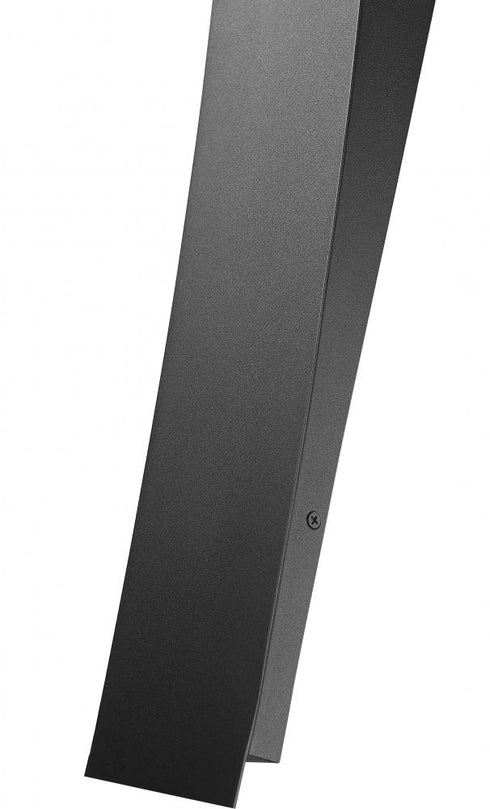 Z-Lite Landrum 1 Light Outdoor Wall Light in Black Finish Model: 581B-BK-LED