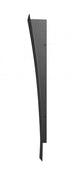 Z-Lite Landrum 1 Light Outdoor Wall Light in Black Finish Model: 581B-BK-LED