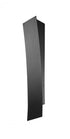 Z-Lite Landrum 1 Light Outdoor Wall Light in Black Finish Model: 581B-BK-LED