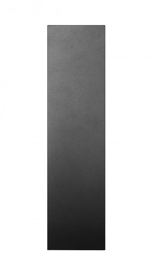 Z-Lite Landrum 1 Light Outdoor Wall Light in Black Finish Model: 581M-BK-LED