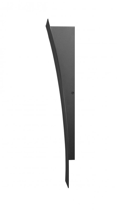 Z-Lite Landrum 1 Light Outdoor Wall Light in Black Finish Model: 581M-BK-LED